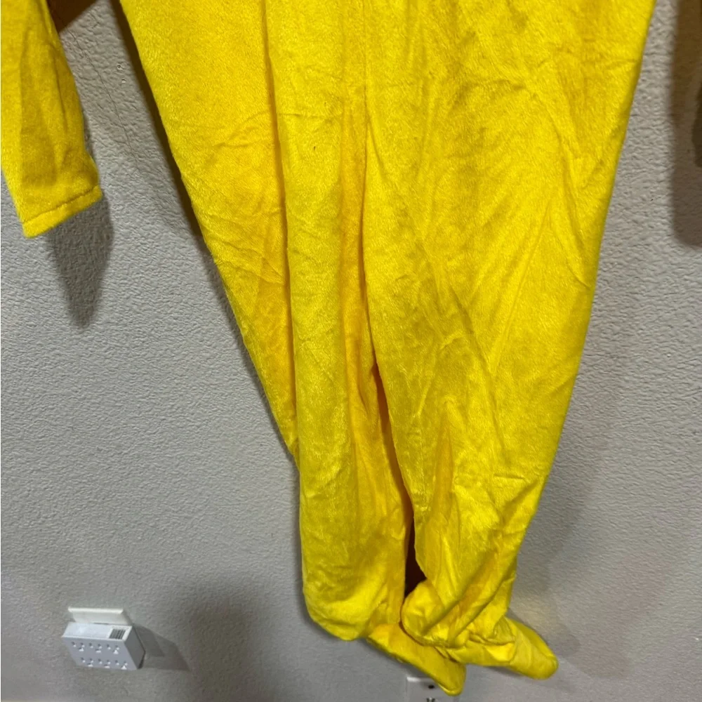 PIKACHU kids deluxe Halloween hooded costume jumpsuit with gloves size various